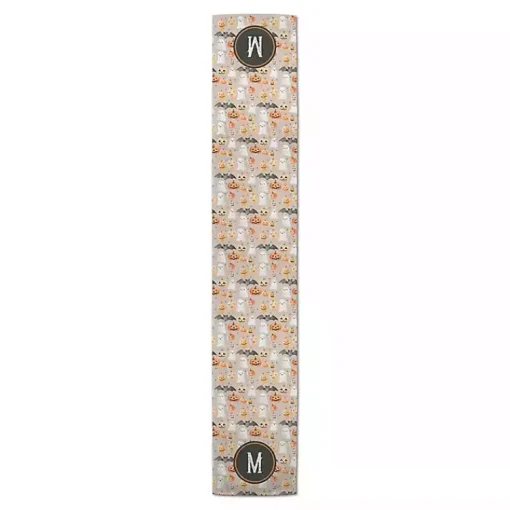 Outlet Personalized Jack-O-Lantern Table Runner, 72 in. Halloween
