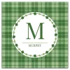 Personalized Monogram Shamrock Canvas Art Print St Patricks Day Decorations