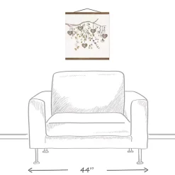 Kirklands Home Wall Quotes & Signs|Personalized Monogram Tree Branch Teakwood Print