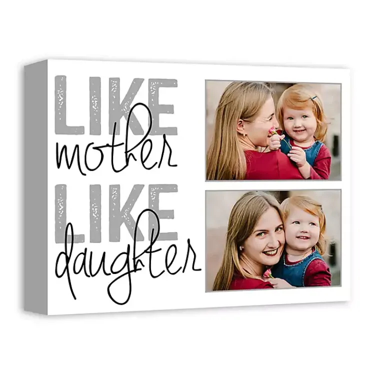 Kirklands Home Canvas Art|Personalized Mother Like Daughter Canvas Print