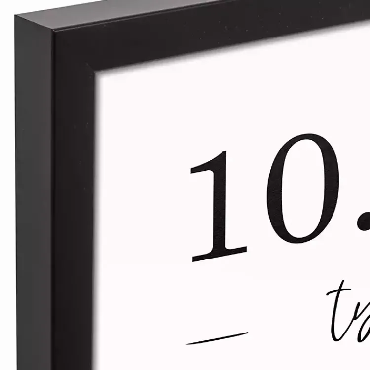 Kirklands Home Wall Quotes & Signs|Personalized Names & Dates Framed Canvas Print