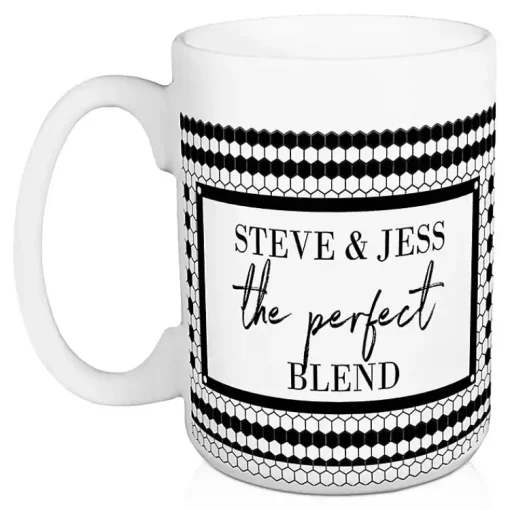 Kirklands Home Glassware & Drinkware|Personalized Perfect Blend Mugs, Set of 2