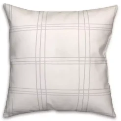 Discount Personalized Plaid Home Holidays Outdoor Pillow Pillows