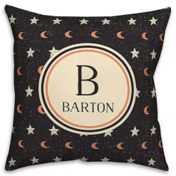Discount Personalized Star and Moon Halloween Pillow Halloween