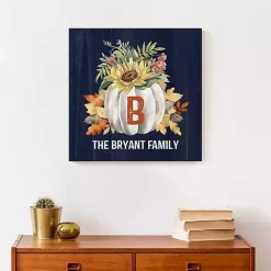 Sale Personalized Sunflower Harvest Canvas Art Fall