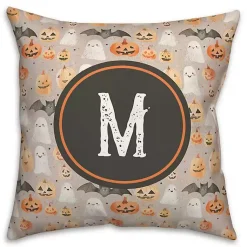 Sale Personalized Watercolor Halloween Pillow Halloween