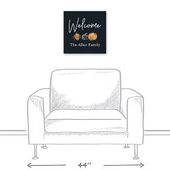 Outlet Personalized Welcome Pumpkin Harvest Wall Art Fall