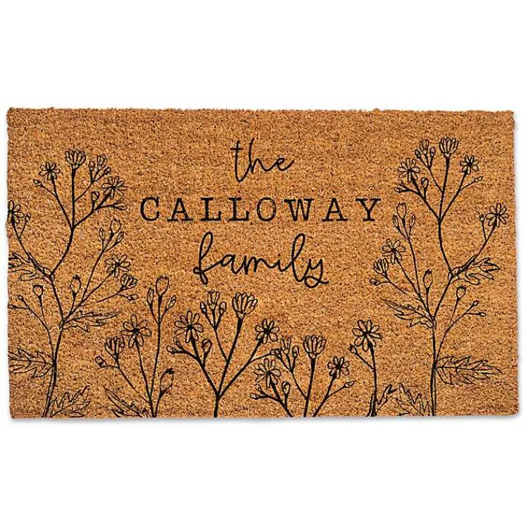 Kirklands Home Doormats|Personalized Wildflower Doormat