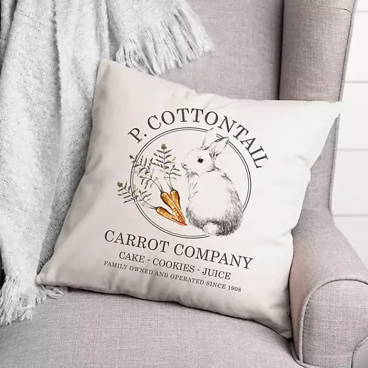 New Peter Cottontail Easter Bunny Pillow Easter Decorations