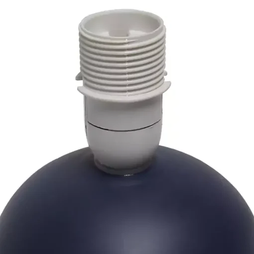 Kirklands Home Table Lamps|Petite Orb Ceramic Table Lamp Blue