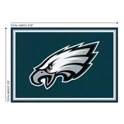 Kirklands Home Area Rugs|Philadelphia Eagles Area Rug, 3x4 Green