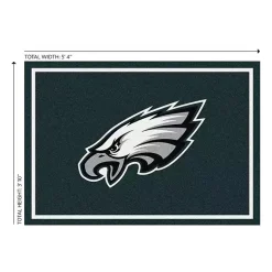 Kirklands Home Area Rugs|Philadelphia Eagles Area Rug, 4x6 Green