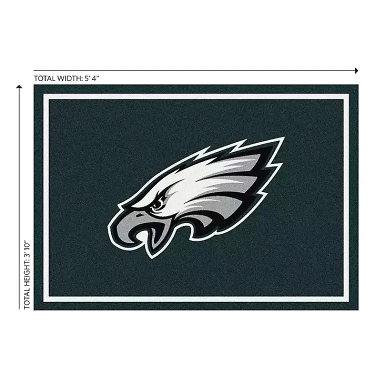 Kirklands Home Area Rugs|Philadelphia Eagles Area Rug, 4x6 Green
