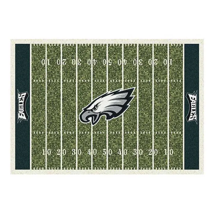 Kirklands Home Area Rugs|Philadelphia Eagles Home Field Area Rug, 6x8 Green