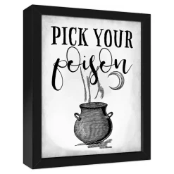 Pick Your Poison Halloween Wall Art Halloween