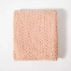 Best Heavenly Herringbone Plush Throw Blankets & Throws