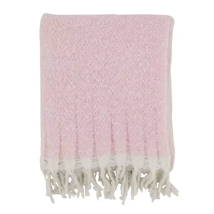 Online Herringbone Faux Mohair Throw Blankets & Throws