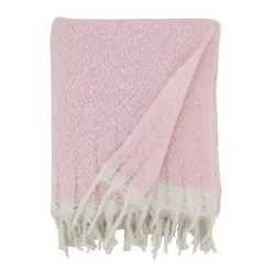 Online Herringbone Faux Mohair Throw Blankets & Throws
