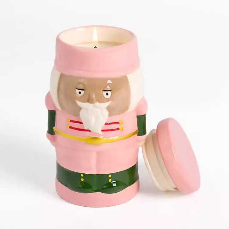 Discount Nutcracker Sugared Cinnamon Jar Candle Candles