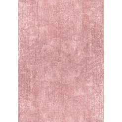 Kirklands Home Area Rugs|Shag Washable Area Rug, 5x8 Pink