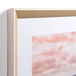 Kirklands Home Framed Art|Pink Sky Beach Framed Art Print