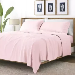 Kirklands Home Bed Sheets|Tiny Hearts 3-pc. Twin Sheet Set Pink
