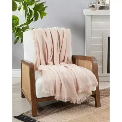 Waffle Weave Throw Blanket Blankets & Throws