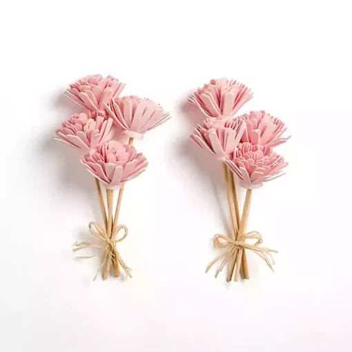 Wooden Floral Stems, Set of 2 Stems & Bouquets