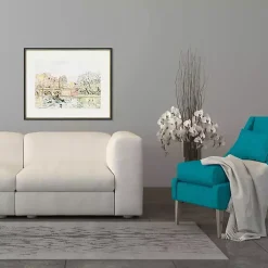 Kirklands Home Framed Art|Place Dauphine Framed Art Print Multi