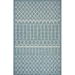 Kirklands Home Outdoor Rugs|Placid Portico Sun Shower Outdoor Area Rug, 5x8