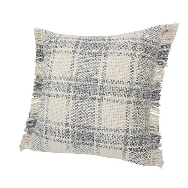 Clearance Plaid Cabin Casual Accent Pillow Pillows