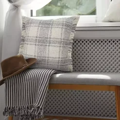 Clearance Plaid Cabin Casual Accent Pillow Pillows