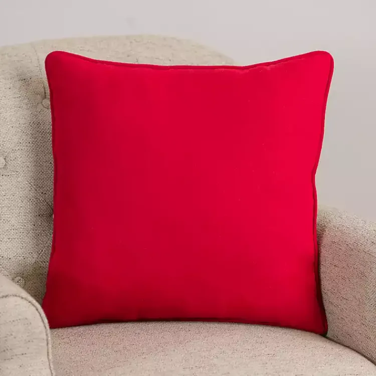 Best Plaid Embroidered Merry and Bright Pillow Pillows