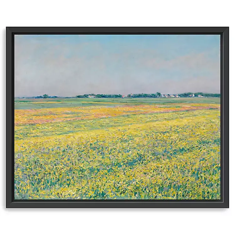Kirklands Home Canvas Art|Plain of Gennevilliers Framed Canvas Art Print