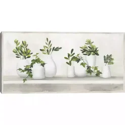 Kirklands Home Framed Art|Plant Shelf Life Framed Canvas Art Print