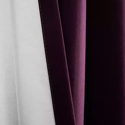 Kirklands Home Curtains & Drapes|Plum Absolute Blackout Curtain Panel Set, 84 in. Purple