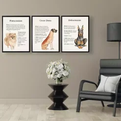 Kirklands Home Wall Quotes & Signs|Pomeranian Facts Framed Wall Plaque