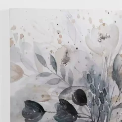 Kirklands Home Canvas Art|Pop of Blue Floral Canvas Art Print