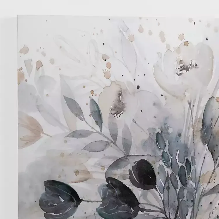 Kirklands Home Canvas Art|Pop of Blue Floral Canvas Art Print