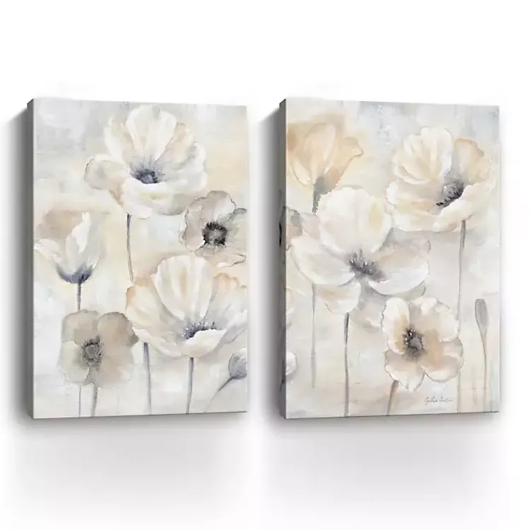 Kirklands Home Canvas Art|Poppy Garden Landscape Canvas Art Prints, 16x24