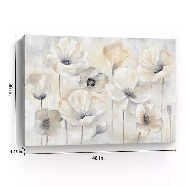 Kirklands Home Canvas Art|Poppy Garden Landscape Giclee Canvas Art Print