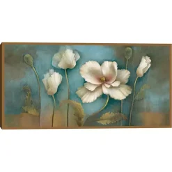 Kirklands Home Framed Art|Poppy Melody Framed Canvas Art Print