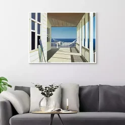Kirklands Home Canvas Art|Porch Shadows Framed Canvas Art Print