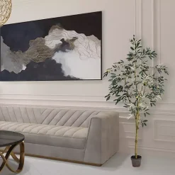 Sale Potted Olive Branch Tree, 6 ft. Trees & Topiaries