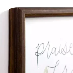 Kirklands Home Wall Quotes & Signs|Praise the Lord Framed Wall Plaque White