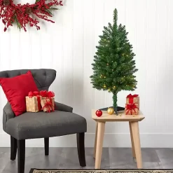 Sale Pre-lit 3 ft. Green Mountain Pine Christmas Tree Christmas Trees