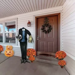 Hot Pre-Lit Animated Headless Man Outdoor Decoration Halloween