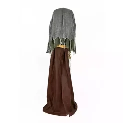 Sale Pre-Lit Animated Shrouded Witch Outdoor Decoration Halloween