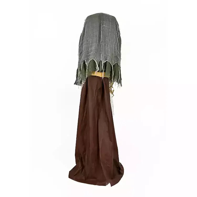 Sale Pre-Lit Animated Shrouded Witch Outdoor Decoration Halloween