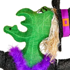 Outlet Pre-Lit Cackling Witch Outdoor Decoration Halloween